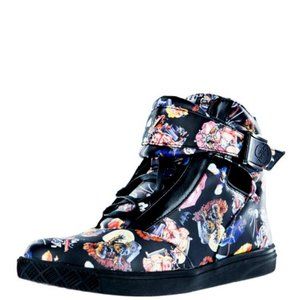 Iron Fist - Black Garbage Pail Kids High Top Sneaker - Women's Multiple sizes